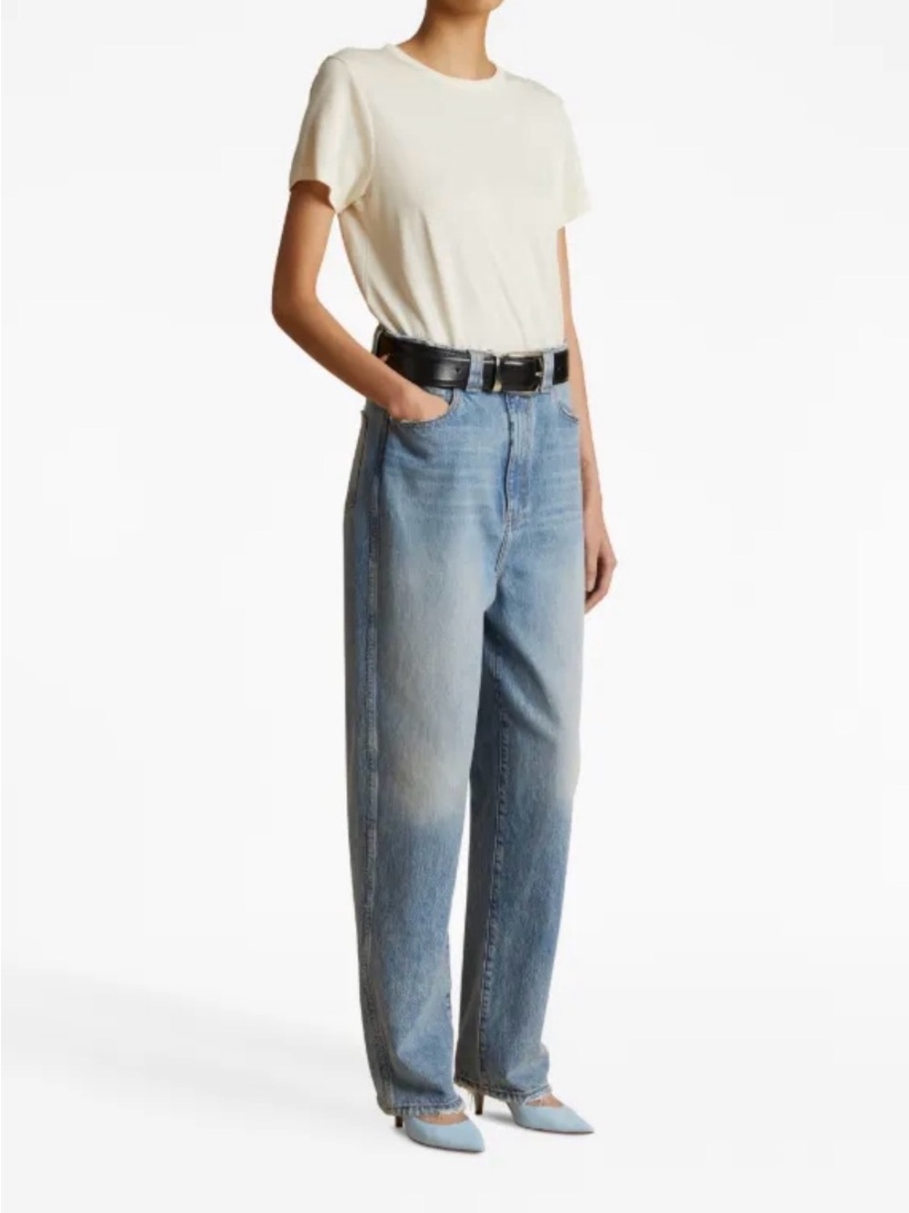 Khaite Martin High Waist Jeans 28